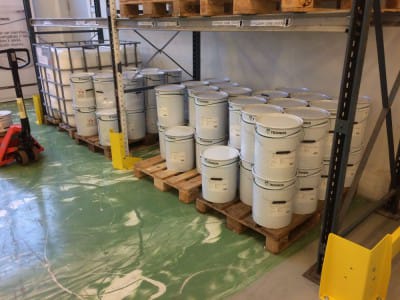 Utvikling av et lagerhyllesystem i et Teknos-lager 5